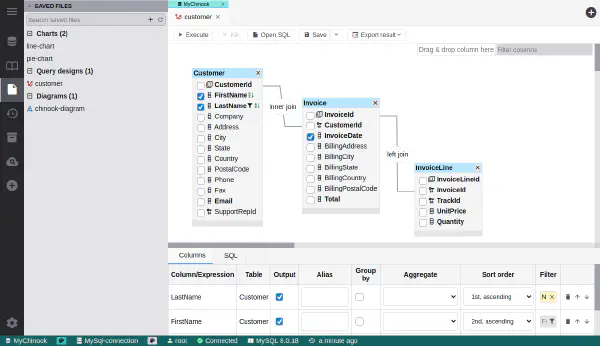 Query designer