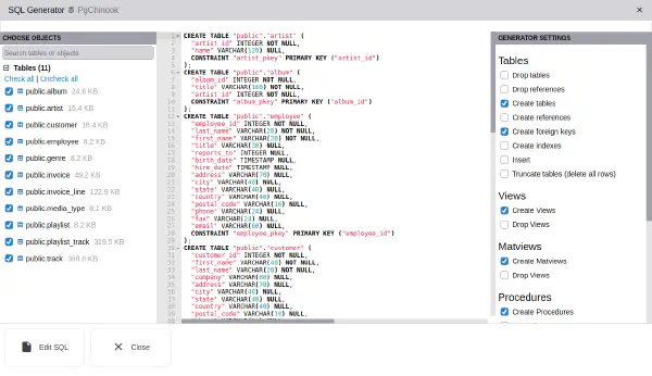 SQL Generator